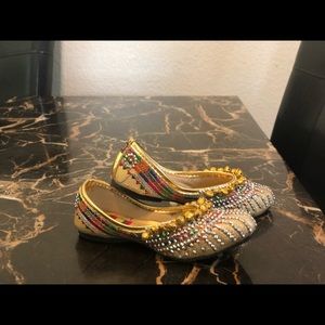 Toddler girls indian shoes